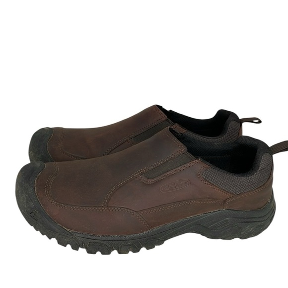KEEN Loafers Men's Brown Slip-On Shoes Size 13 WIDE - Picture 1 of 12